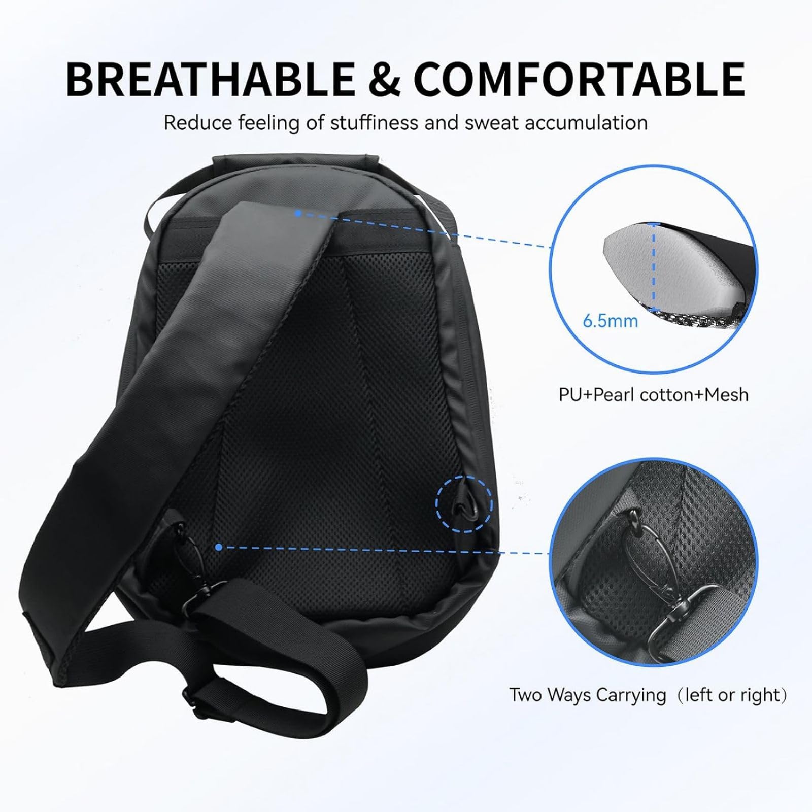 Funda de transporte impermeable para gafas, bolsa protectora de viaje con correas para el hombro para almacenamiento de 4 accesorios