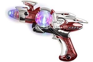 Kicko Light-Up Noise Blaster: The Ultimate Toy Ray Gun for Galactic Adventures