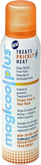 Magicool Plus Prickly Heat Spray 150ml : Amazon.co.uk: Health ...