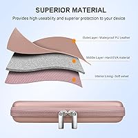 Vista 13 de Elonbo Funda de transporte para calculadora gráfica de color Casio fx-CG50 PRIZM/fx-9750GIII/991ES Plus/ 991CW/ 115ES Plus/300ES/300MS estándar Negro