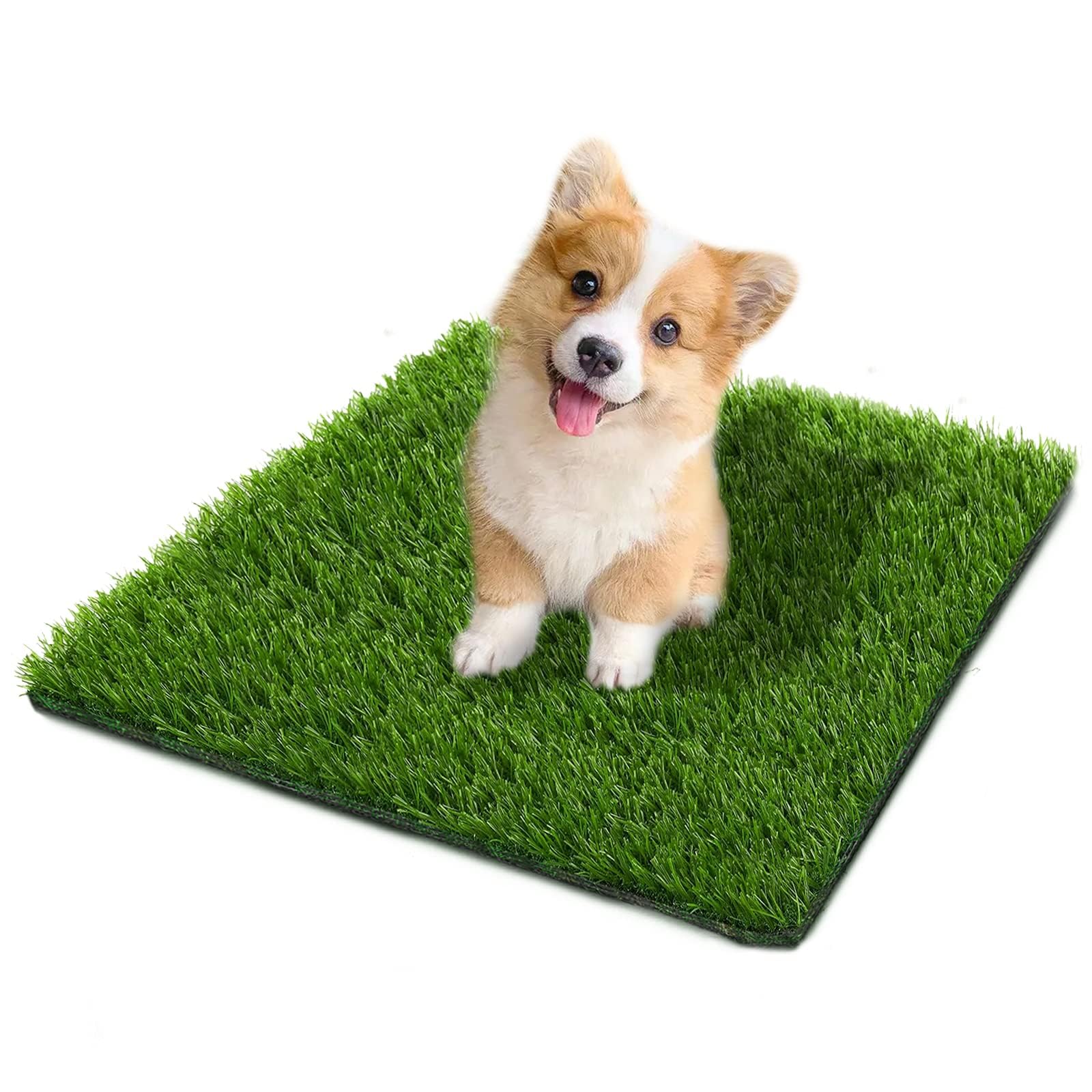 23.62 x 19.68 in Artificial Grass for Dogs Potty Training Grass Pee Pad for Indoor and Outdoor Pet Grass Pads Patio Lawn Decoration