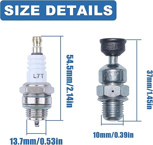 Miniatura 4 de AUMEL equipo del sello de aceite del pistón del cilindro de 170.6 ft m para Stihl MS440 044 substituye 1128 020 1227.