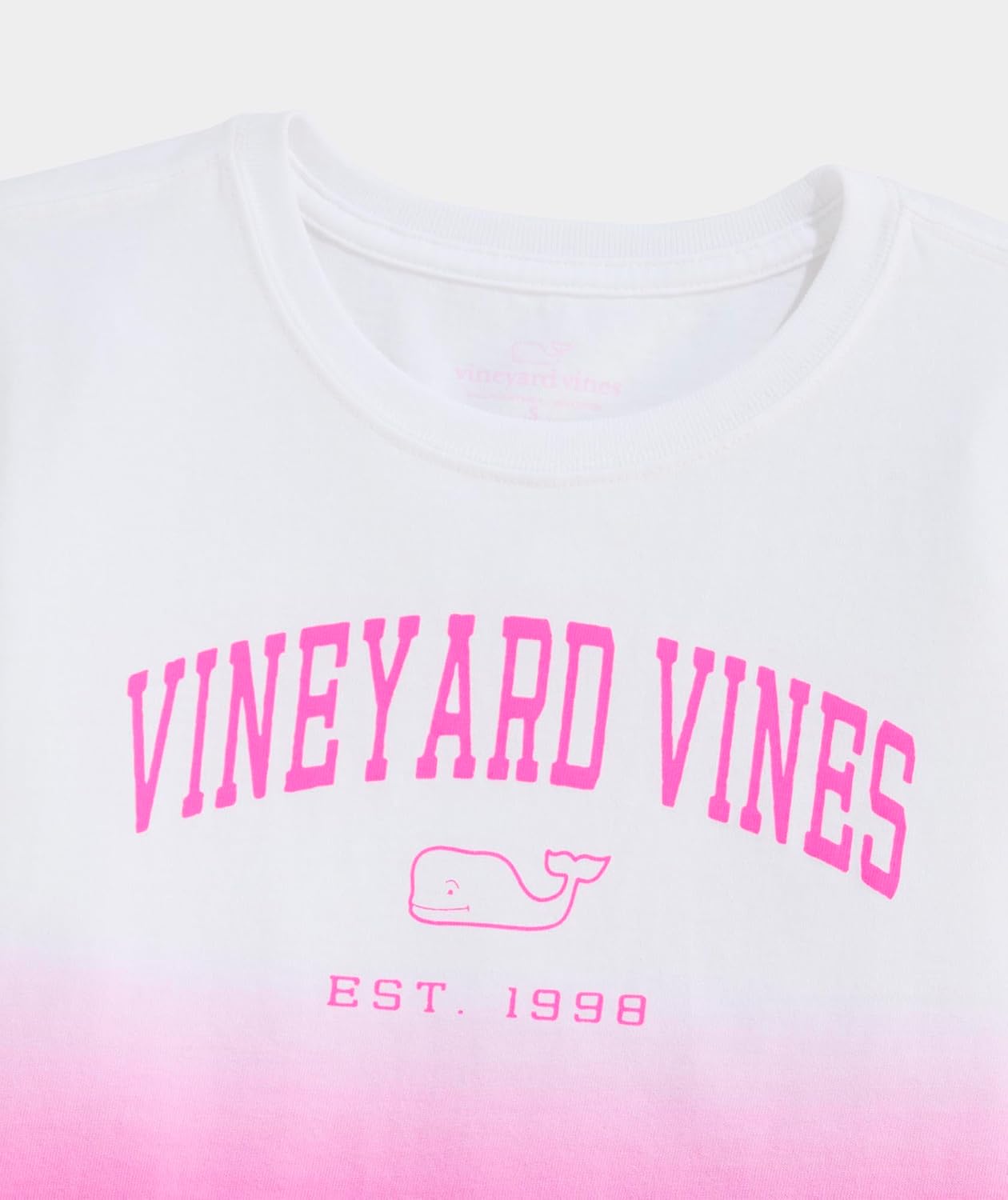 Vineyard Vines Girls Girls' Heritage Vineyard Vines Dip Dyed Short-Sleeve Tee - Image 3