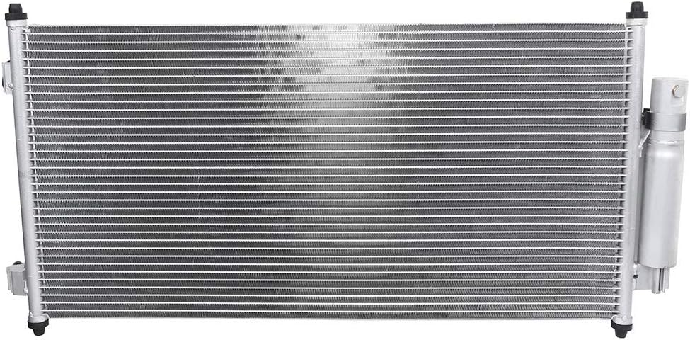 SCITOO Air Conditioning A/C Condenser for Nissan Sentra 2007-2012, 2.0L 2.5L, Replace# 92100ZE80A; OE 3628