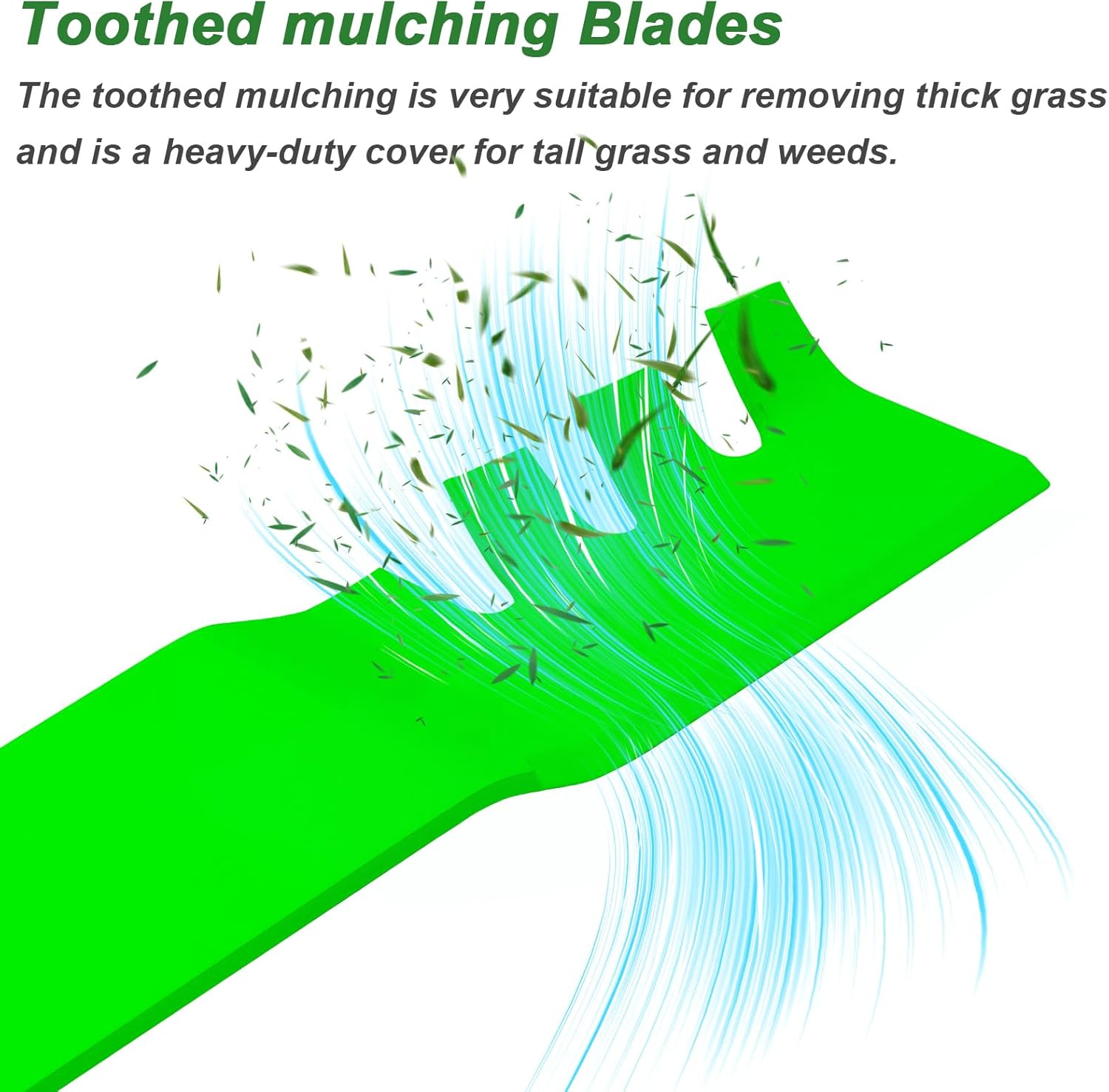 GY20850 GX22151 Mulching Blades for 42" John Deere Mower Deck X300 D100 D105 D110 D130 S100 S120 E100 LA115 Replaces AM137328 AM141033 AM137333 (2 Pack)