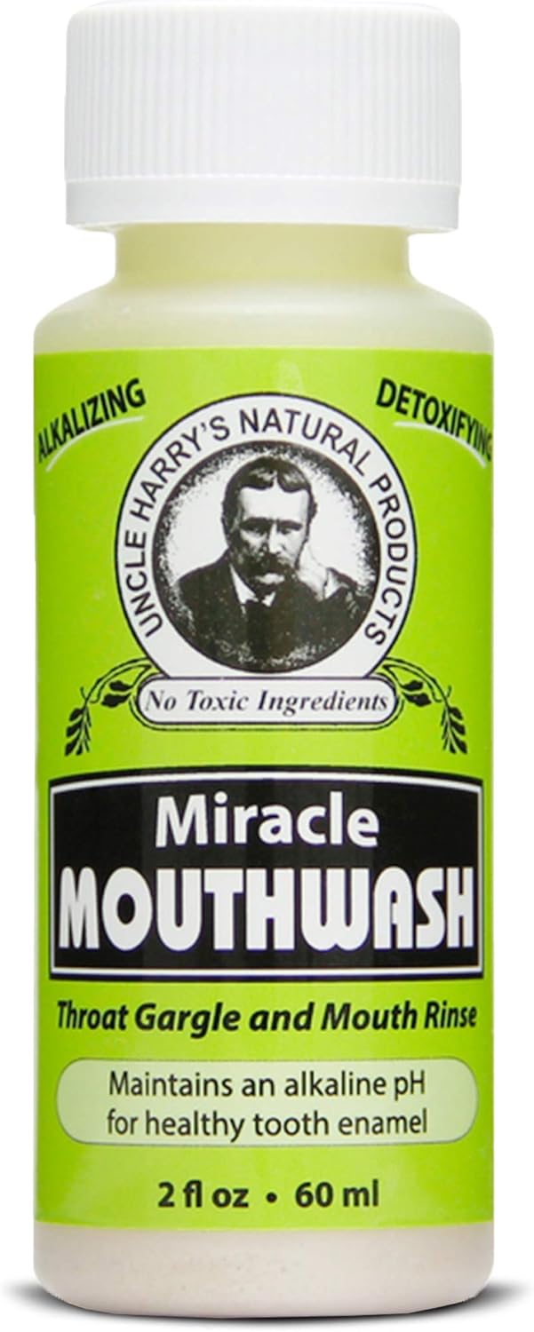 Uncle Harry's Natural Alkalizing Miracle Mouthwash Adult