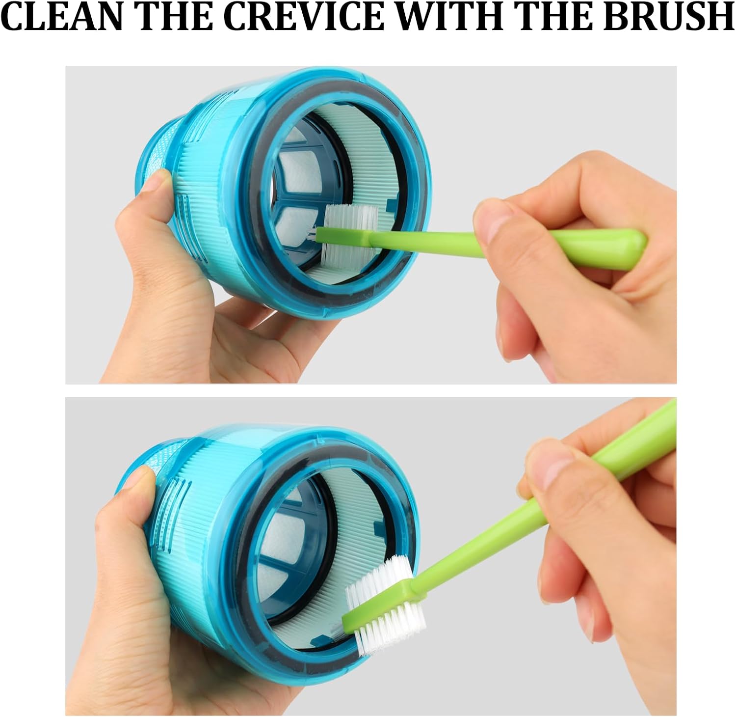 Fullclean Filter Replacements Compatible with Dyson Gen5 Gen 5 Detect Cordless Vacuum Cleaner,Post Filters Replaces Part #972352-01,3 Pack