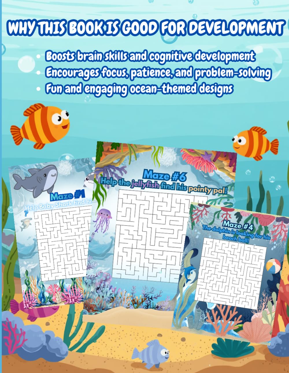 Fun Ocean Mazes For KIDS