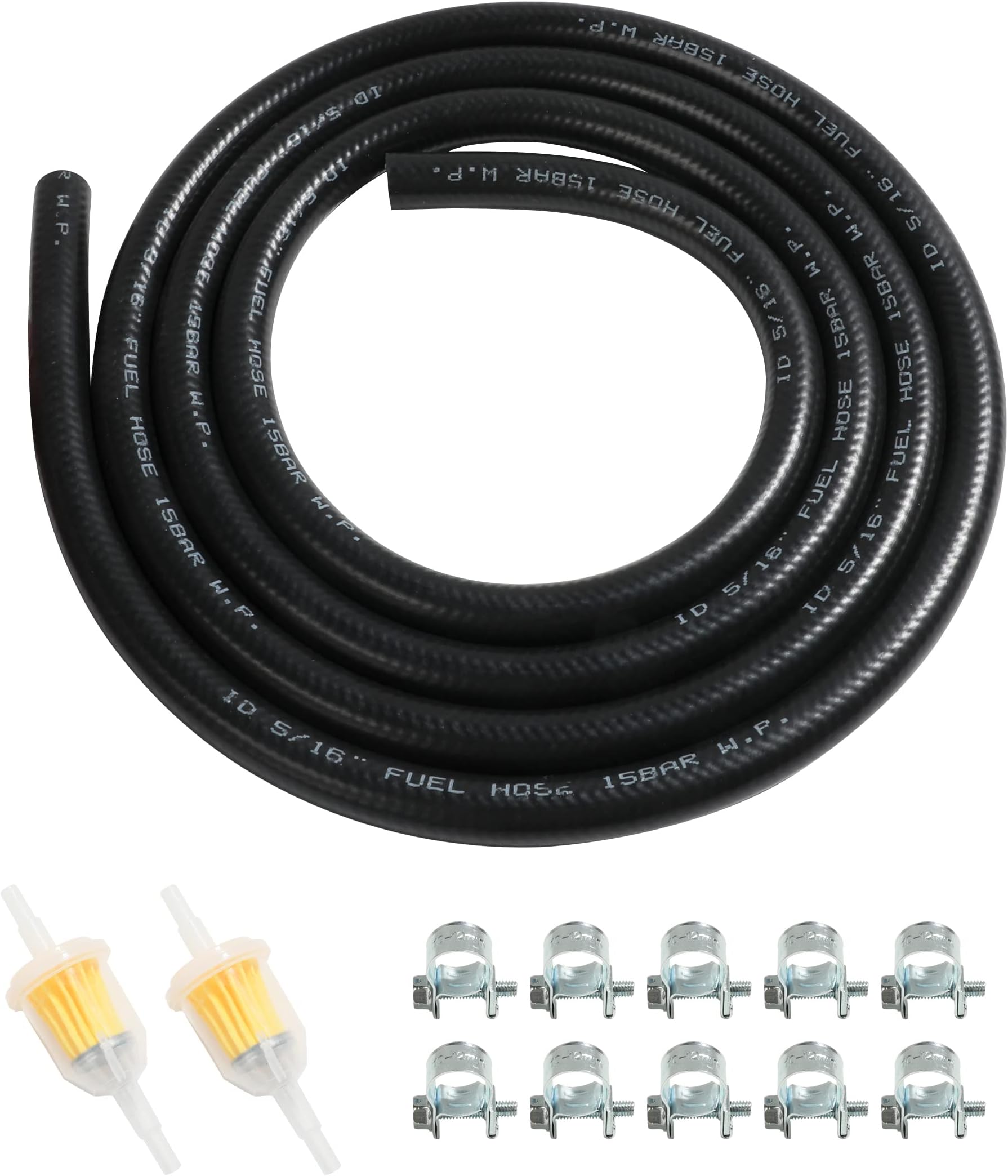 Honda Motorcycles Genuine – 7.5mm Black Hose, 5 Feet Long, Part 95001-75008- 60M Honda Motorcycle Fuel Line