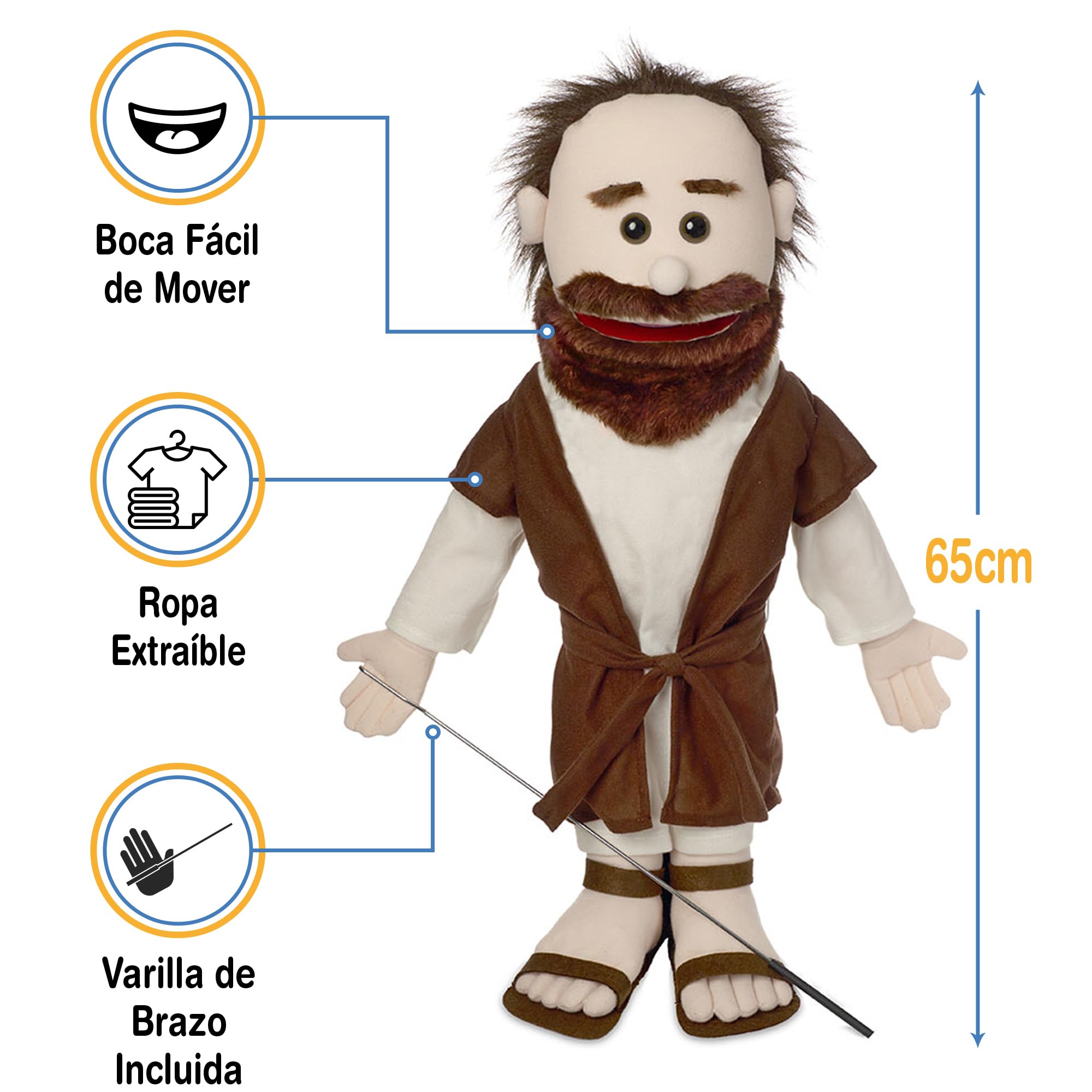 25 Joseph Full Body Puppet by Silly Puppets