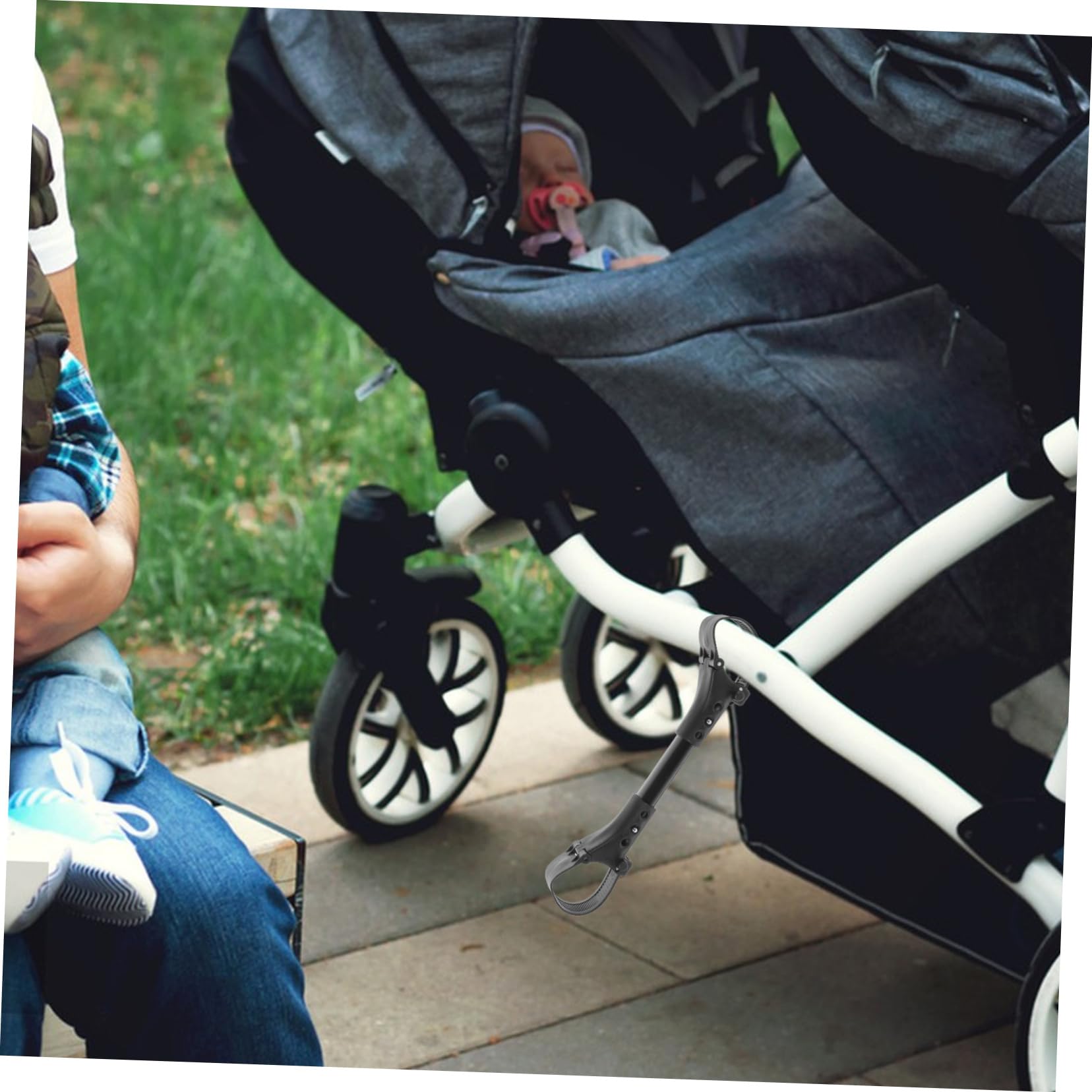 3pezzi Connettori Per Passeggini Per Adattabili Per Passeggini Realizzati Resistente Due
