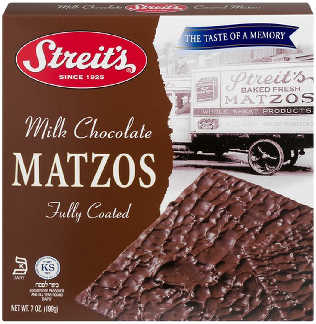 Streit's Matzo Milk Chocolate - Kosher For Passover, 7 Oz Box
