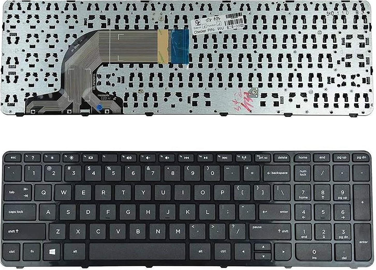TechSonic Replacement Laptop Keyboard for HP 15-R074TU