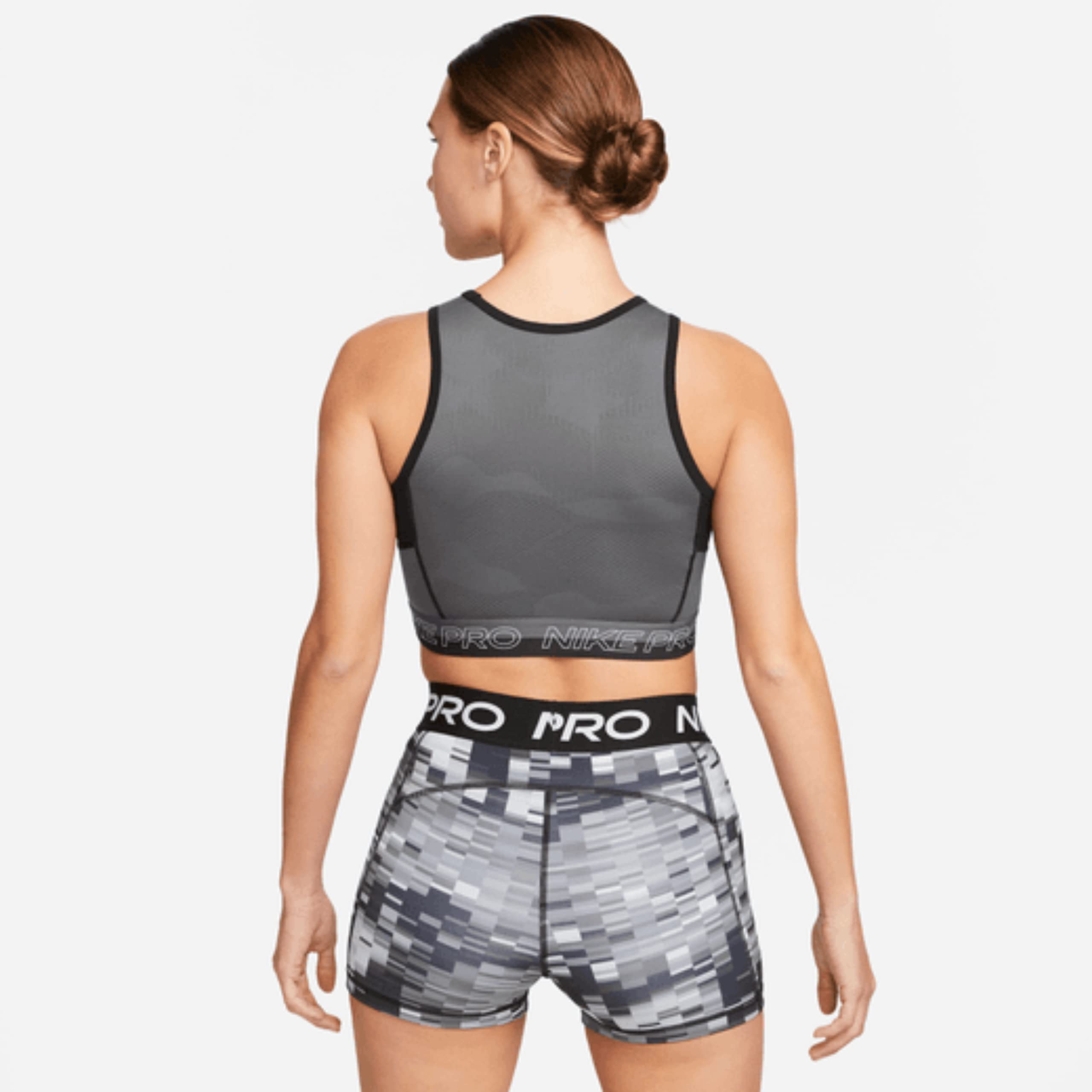 Nike W NP DF Crop Tank Donna Carro Armato Top/Singolo