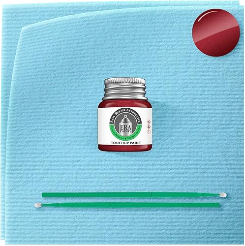 ERA Paints (15M1T1V1W1W1X Pepper Red Mica CompatibleReemplazo para MAZDA Mazda2 1997-2005 Pintura de retoque de coincidencia exacta
