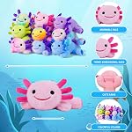 Axolotl Toy,Axolotl Stuffed Animal,8.66" Stuffed Axolotls Plush,Birthday Gift for Boys and Girls Gift for Christmas.(Mixed Blue,1 Pack)
