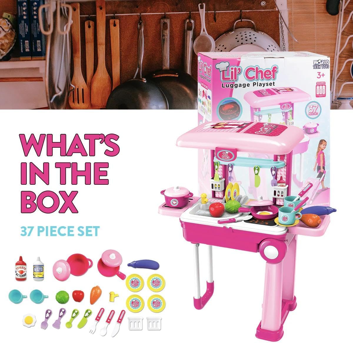 World Tech Toys Lil Doctor Mobile Suitcase Playset