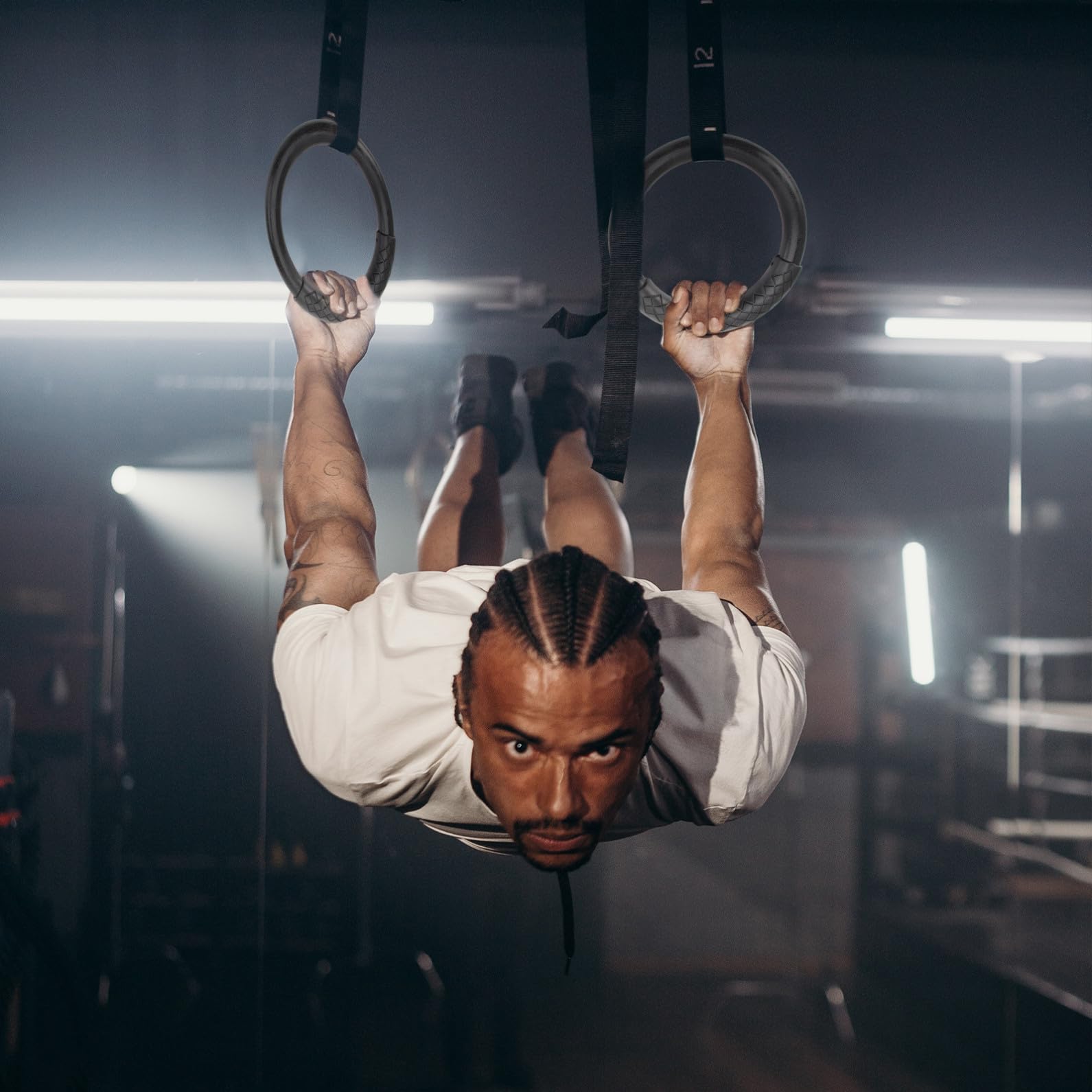 Toddmomy Anneaux De Gymnastique pour Entraînement Anneaux De Fitness pour Maison Anneau De Gym pour Fitness