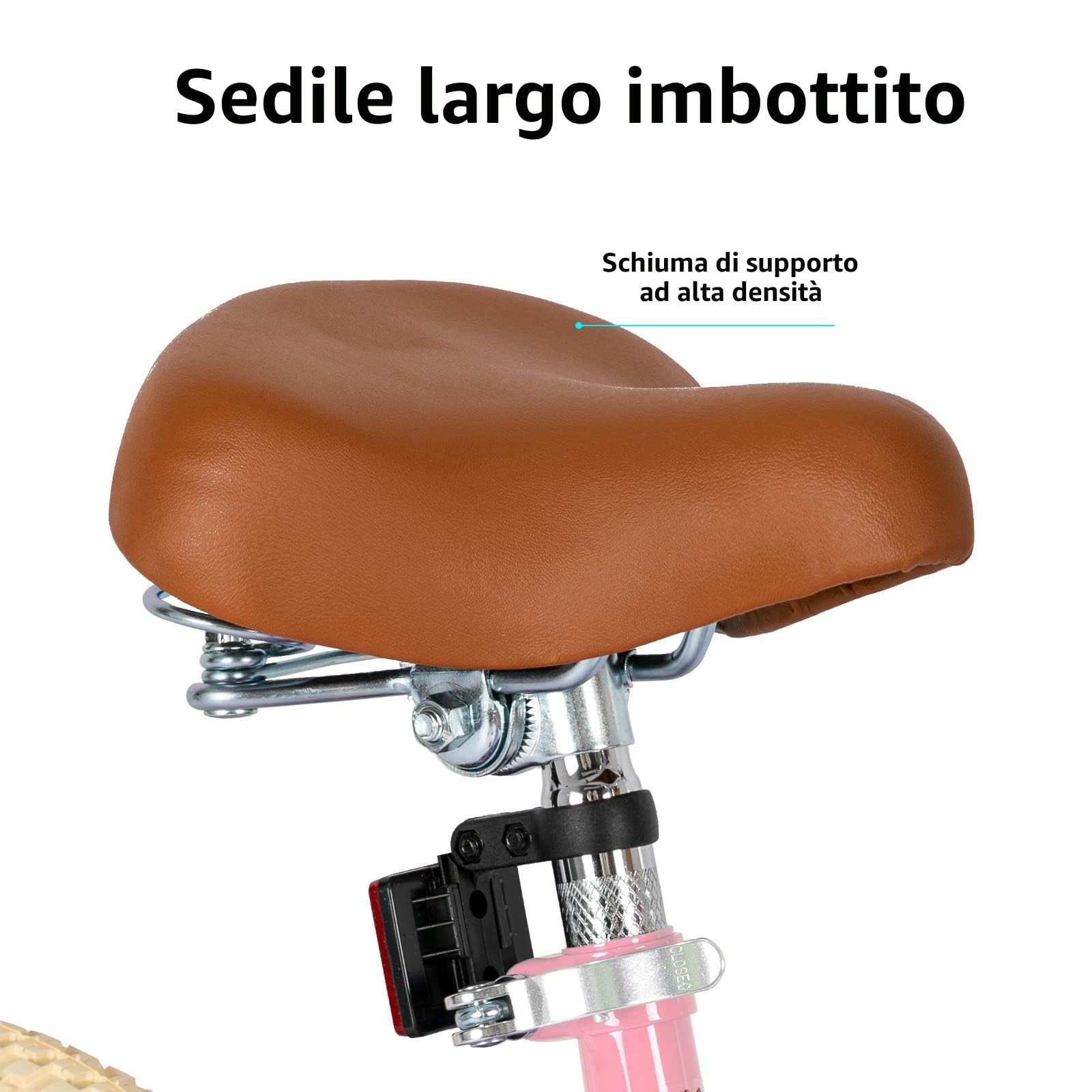 JOYSTAR Bicicletta per bambine da 12/14/16/18/20 pollici per bambine dai 3 agli 11 anni, bicicletta per bambine con rotelle e cestino, vari colori