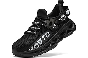 Work Shoes - Steel Toe Shoes for Men & Women Indestructible Safety Sneakers