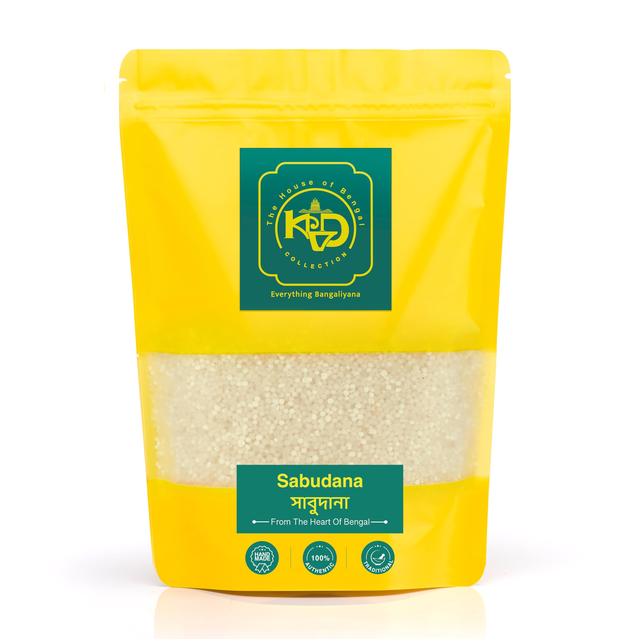 Bangla Whole Sabudana - 490g, Tapioca, Sago (Small Pearls)