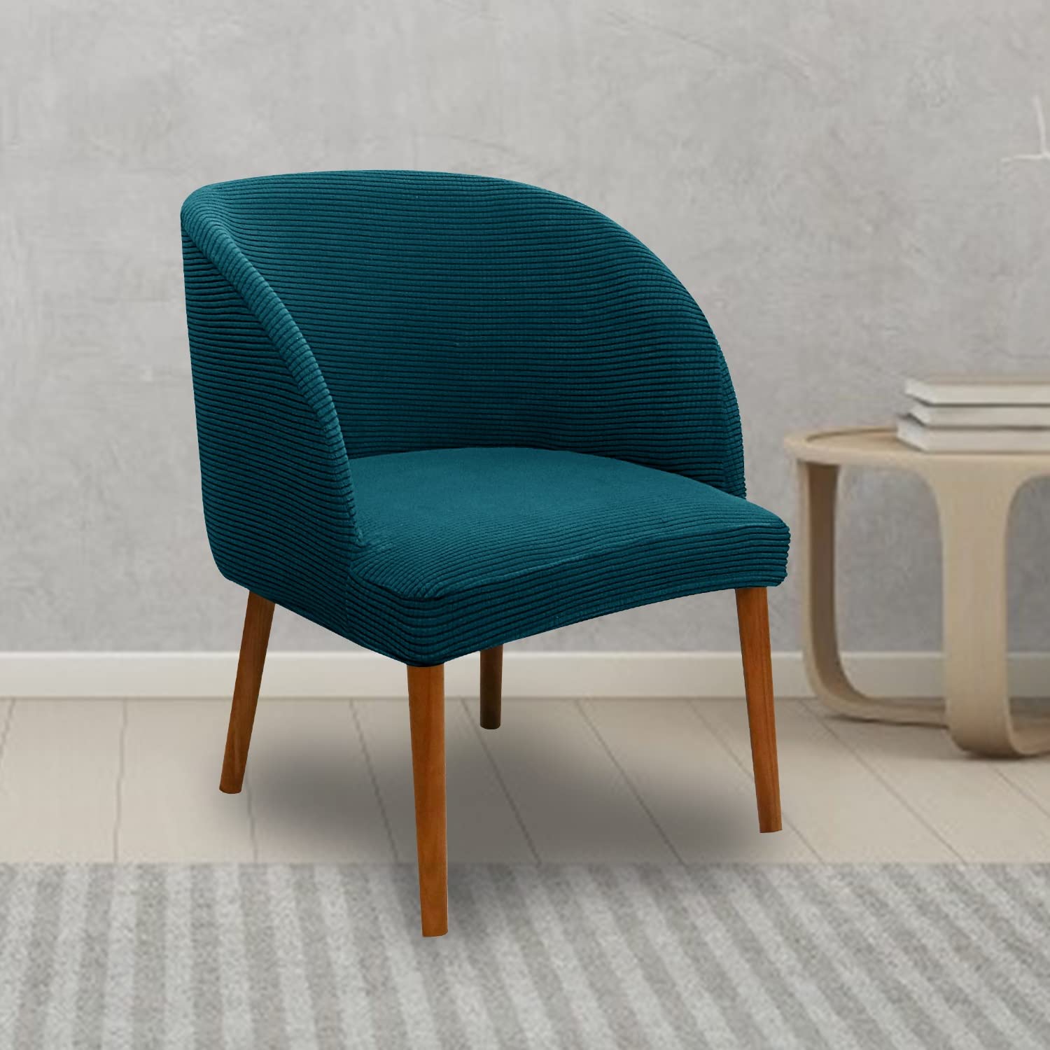 Housse de Chaise de Salle à Manger Scandinaves,1/2/4/6 Pieces Moderne Couverture de Chaise Extensible Facile à Installer et Lavable, Housse de Chaise pour Décor Salon Maison Cuisine ( Color : #8 , Siz