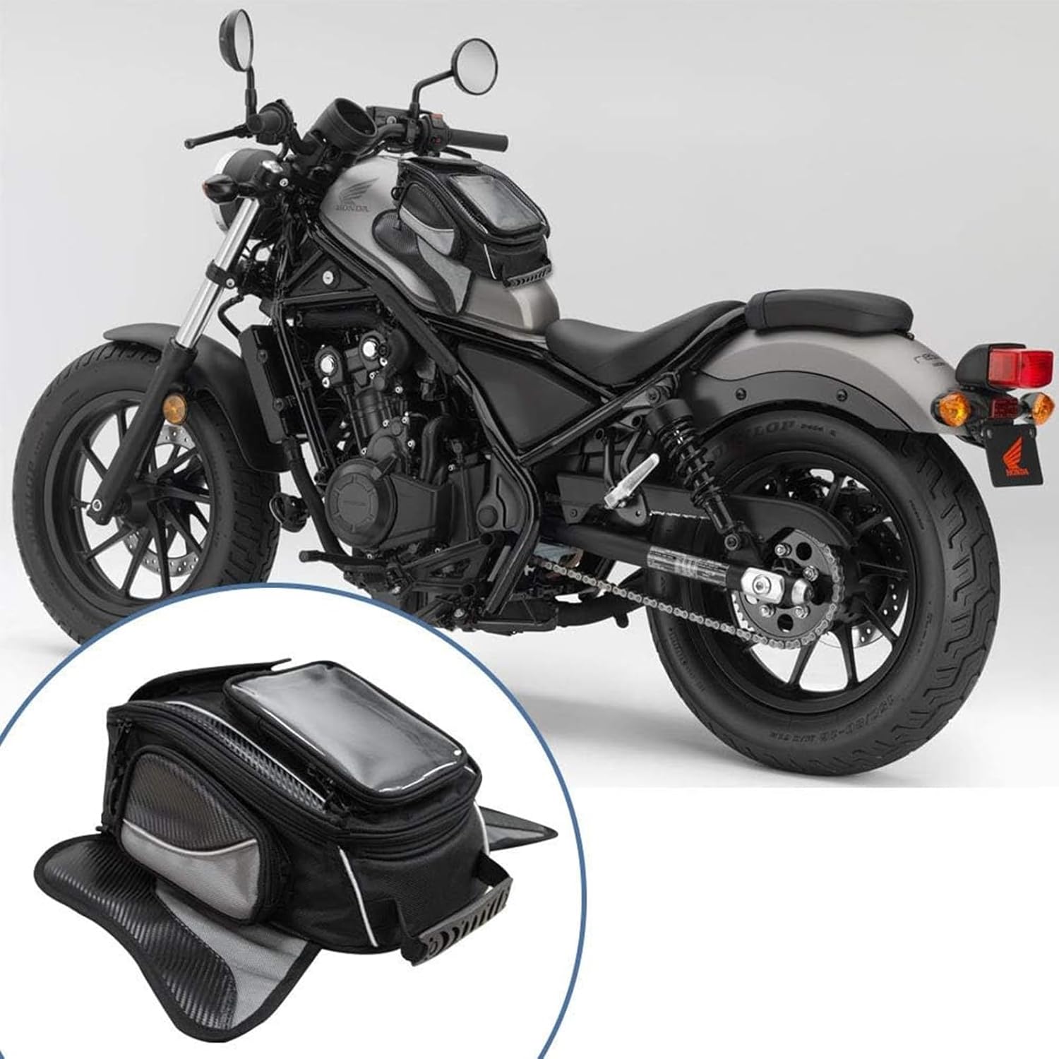 Ultimate Waterproof Motorcycle Tank Bag for Riders – Motorcycle Saddle Bags with Powerful Magnetic Closure, Durable, Rainproof & Magnetic