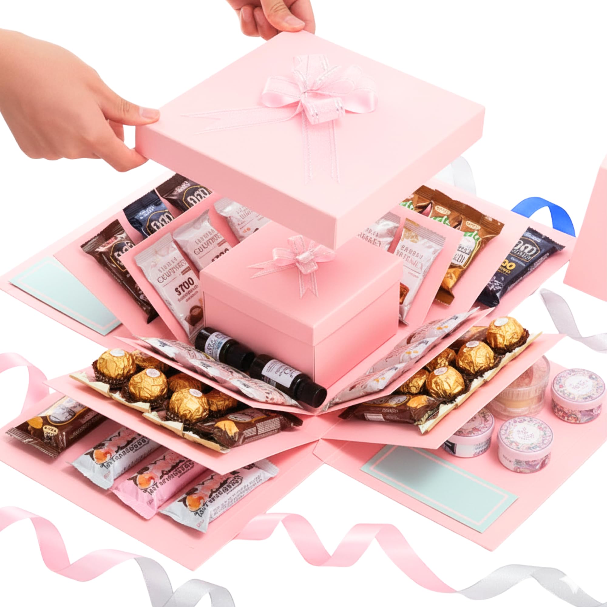 Amazon | 【スヤスワ】ギフトボックスお菓子 サプライズ お菓子入れ