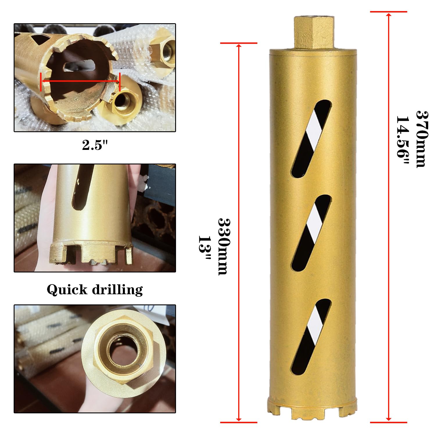 Dry Core Drill Bits - Concrete & Masonry -2