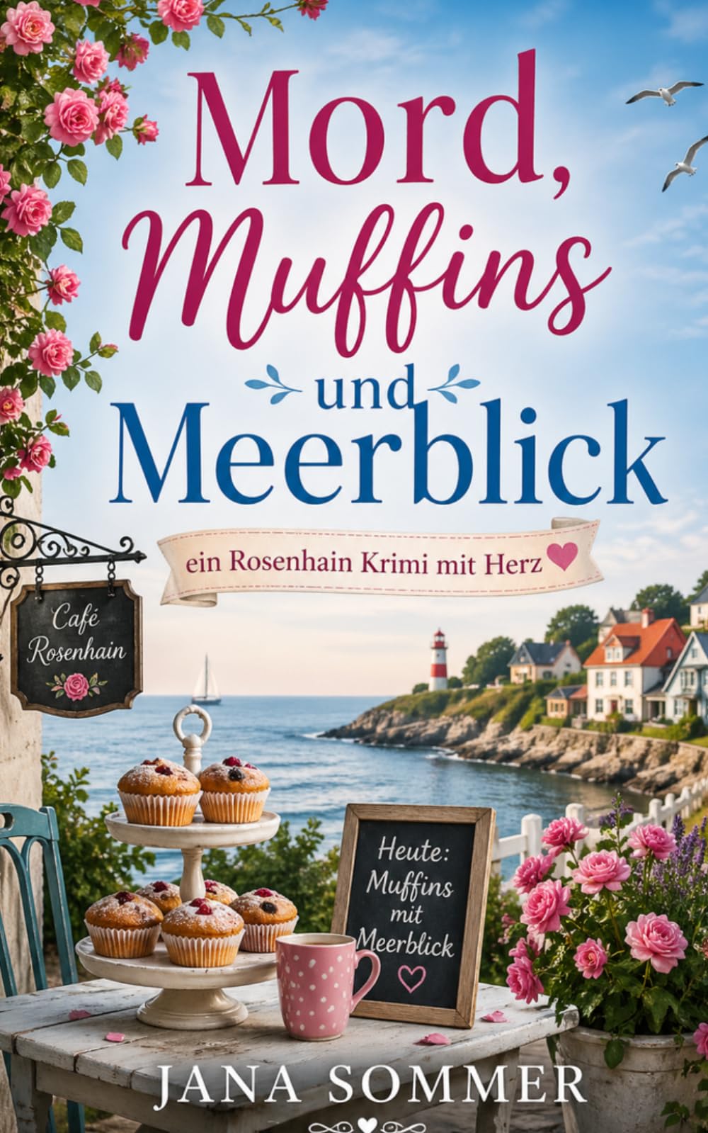 Mord, Muffins und Meerblick: Ein Rosenhain Krimi mit Herz