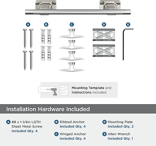 Vista 91 de Amerock BH26615PNBBZ Toallero de níquel pulido/champán dorado Toallero de 24 pulgadas (24.016 in) Esquire Toallero de baño Accesorios