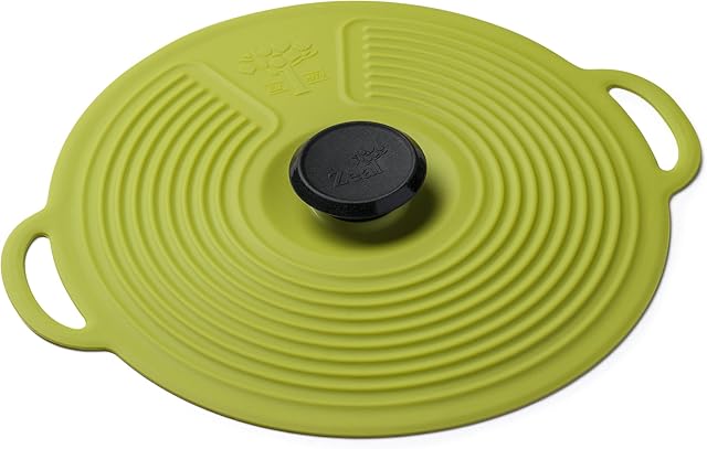 Zeal Silicone Keep Fresh Storage Airtight Seal Lid Reusable Eco-Friendly Classic Design Lime (20cm, 8")