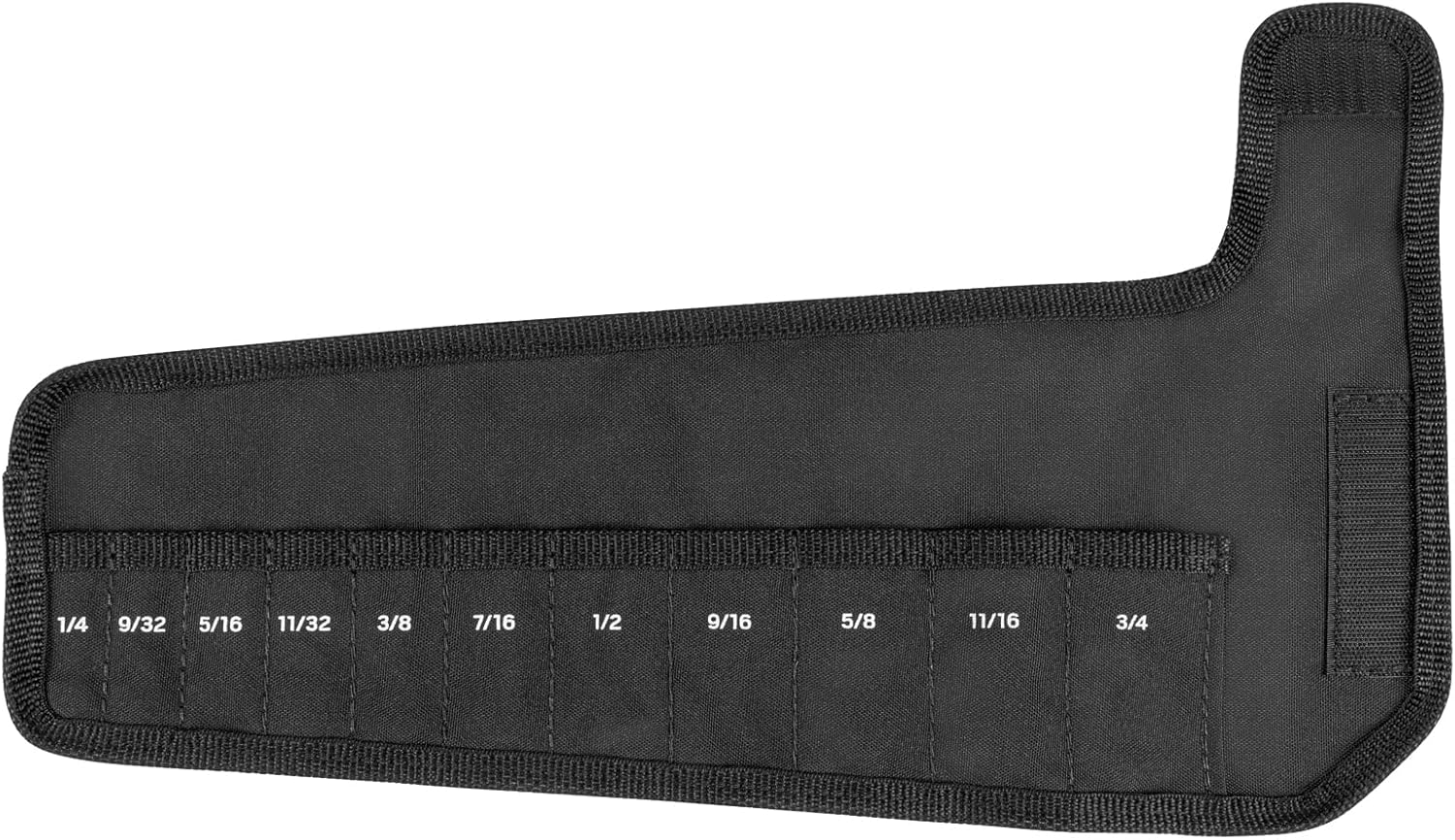 TEKTON 11-Tool Stubby Combination Wrench Pouch (1/4-3/4 in.) | OTP21106 | Made in USA