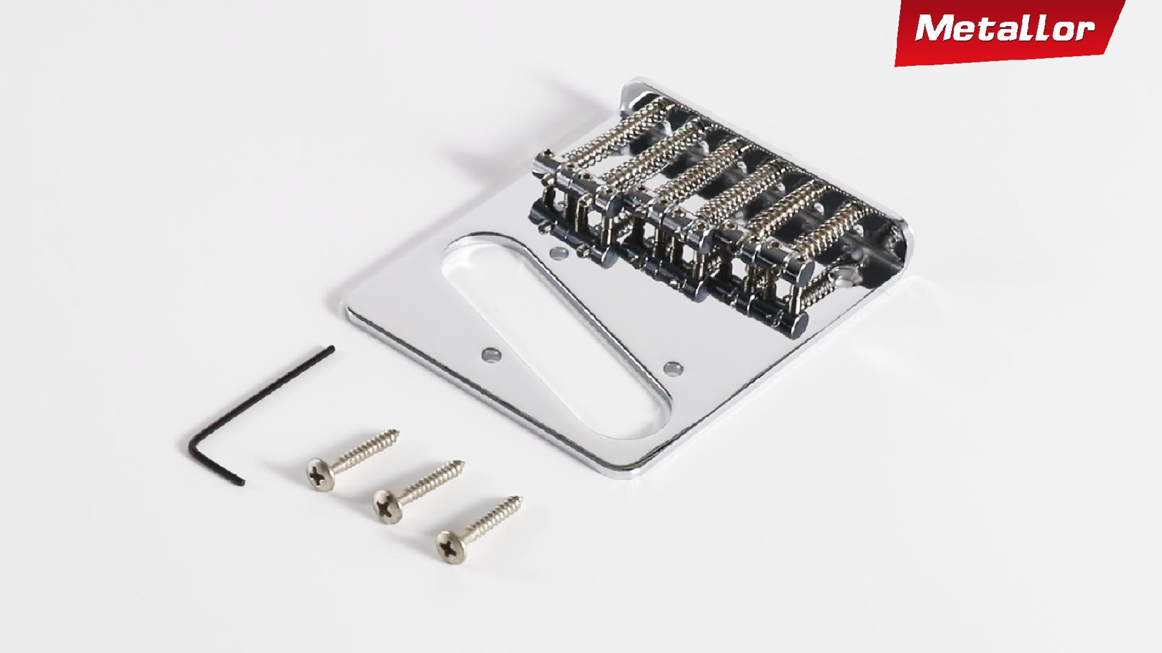 Amazon.com: Metallor Guitar Bridge 6 Saddles Top Loader Bridge