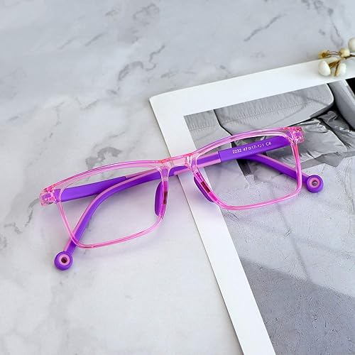 Miniatura 6 de LifeArt Kid Blue Light Blocking Glasses Filter 85% of Harmful Blue Light Anti Eyestrain Blurry Computer Glasses Anti Glare