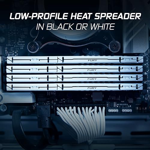 Miniatura 9 de Kingston 16GB (1x16GB) DDR5 5600MTs CL36 FURY Beast White EXPO KF556C36BWE-16