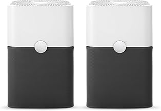BLUEAIR Air Purifier (2-pack) for Home Large Room up to 2,592sqft in 60 min, HEPASilent, Wildfire, Removes Particles like Smoke Allergens Dust Mold Pet Hair Odor Bacteria, Blue 211+, Gray