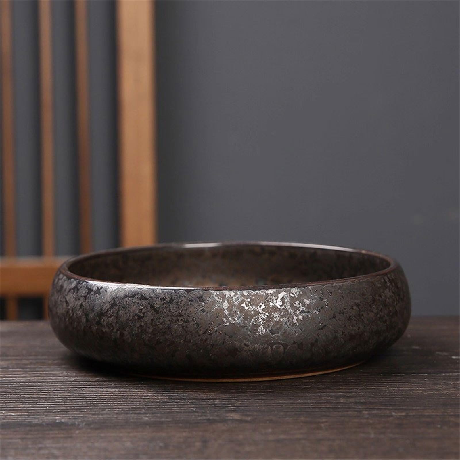 podstawka pod doniczkę na rośliny w stylu chińskim, domowa, okrągła, do kompozycji kwiatowych, podstawka ceramiczna, doniczka, taca