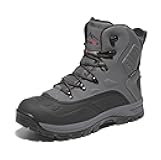 Men's Insulated Waterproof Construction Hiking Winter Snow Boots