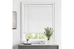 LazBlinds Cordless 1 vinyl mini blinds - The Perfect Light Filtering Solution for Your Windows