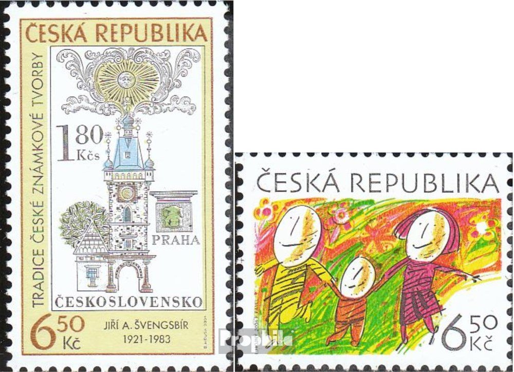 République Tchèque timbres de collection tous différents