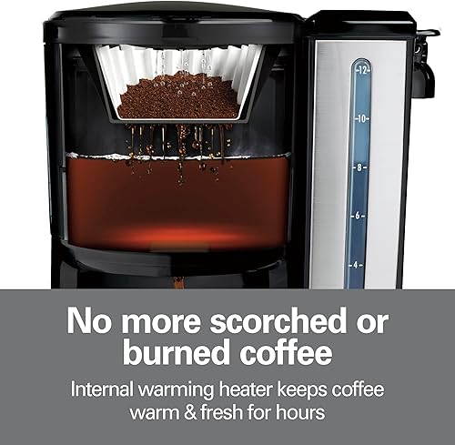 Miniatura 3 de Hamilton Beach BrewStation 47950 - Cafetera para 12 tazas máquina de café programable