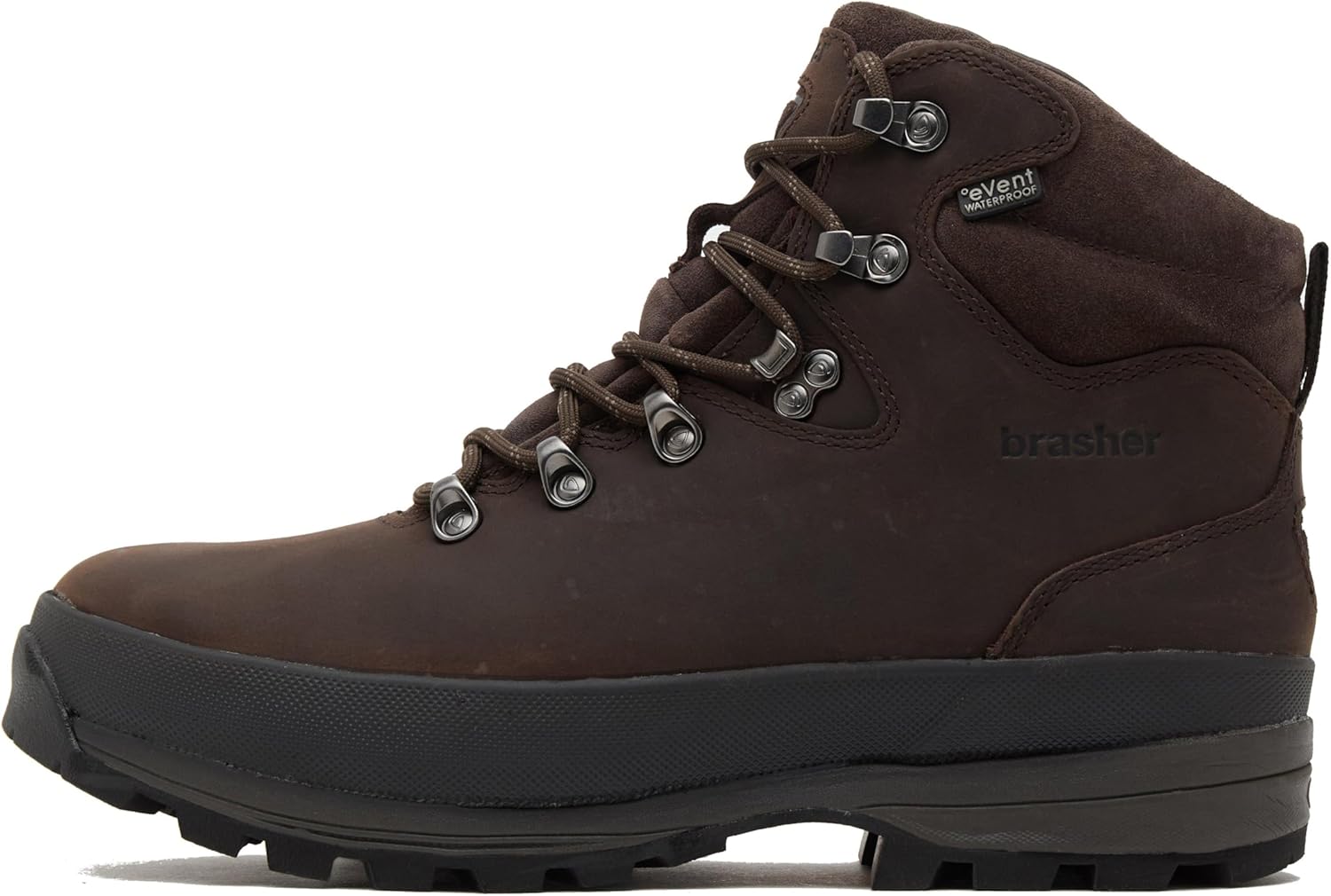 Brasher Men's Country Master II Walking Boots with High Traction Vibram Sole & Durable Leather