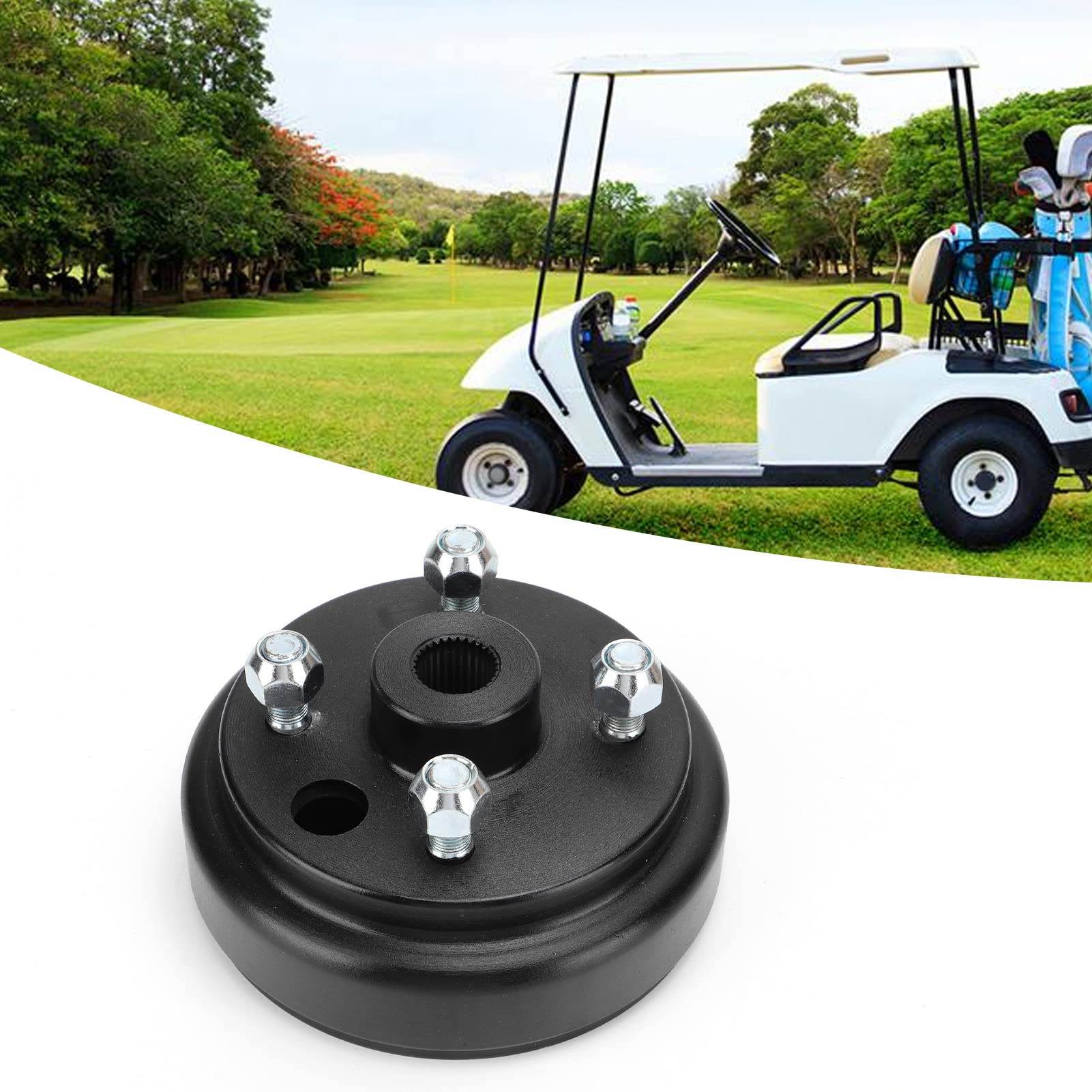 Reemplazo de Tambor de Freno Trasero de Metal para Carros de 4 Ciclos EZGO Gas TXT RXV MPT 800 1200 Marathon, OE 21807 G1