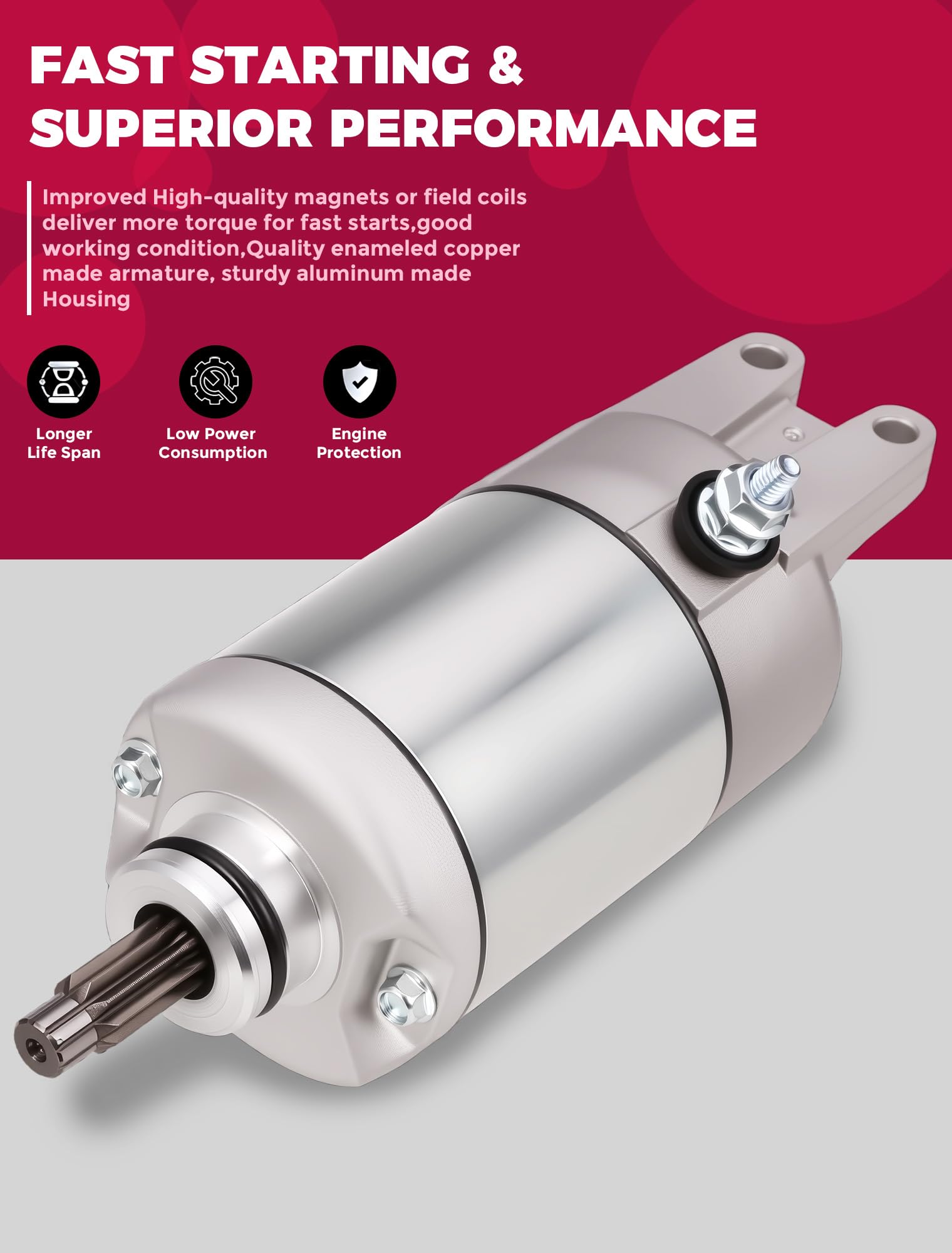 電気410-54066 TRX500FA 2001-2014 TRX500FGA 2004-2008 TRX500FPA