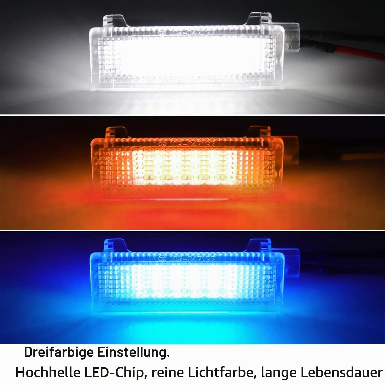 Yumzeco Auto Fußraum Ambientebeleuchtung für BMW 1/2/3/4/5/7er/X1/X3/X4