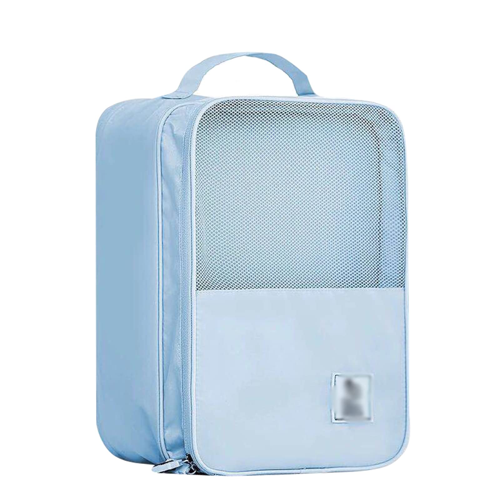Sac de rangement chaussures voyage imperméable anti-poussière bleu