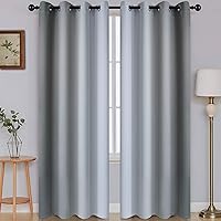 Vista 149 de SimpleHome Ombre Room Darkening Curtains 96 inches Length for Bedroom,Grommet Gradient Light Blocking Beige Gradient Window Curtains for Living