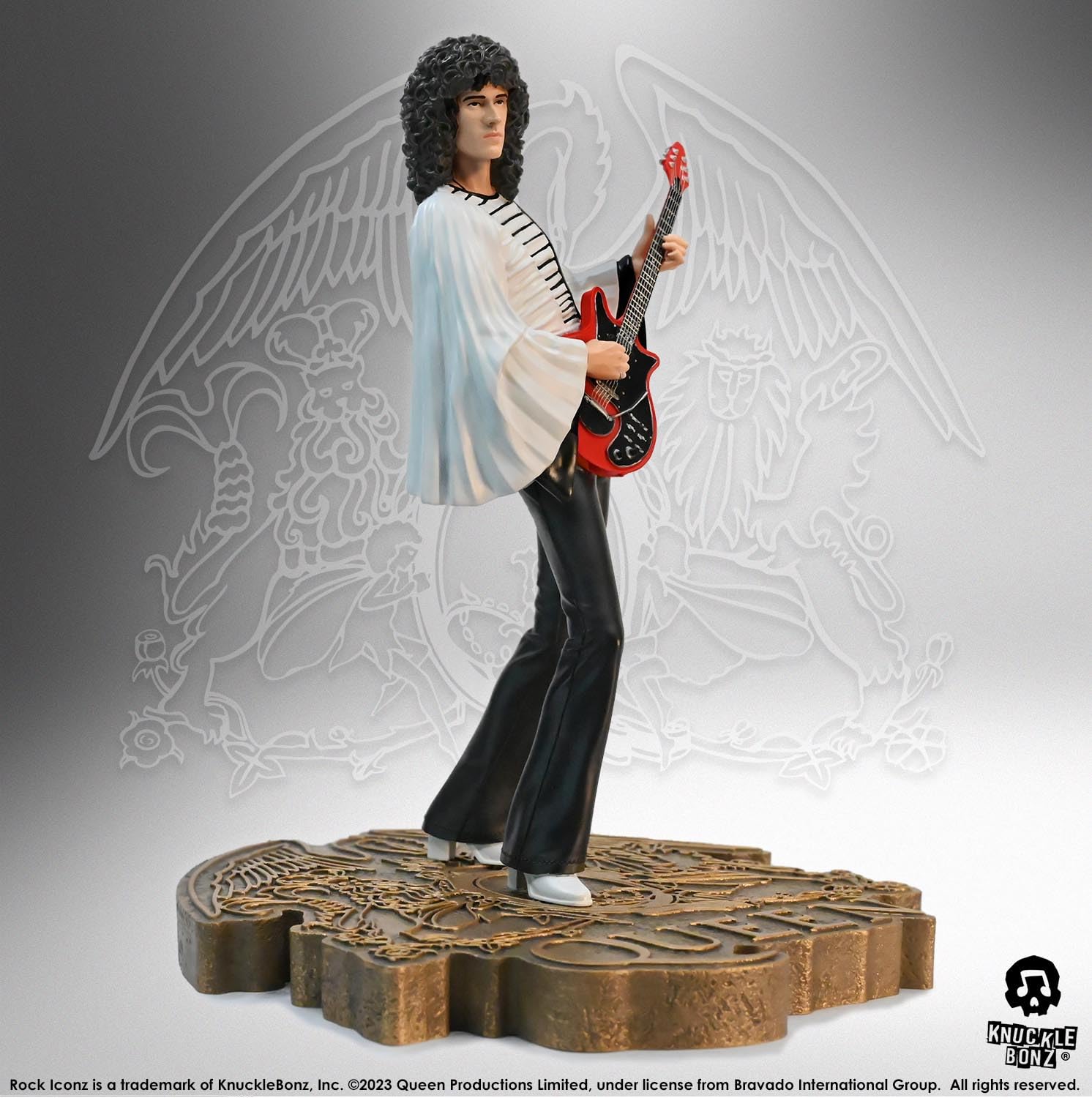 Amazon.com: Knucklebonz Queen II Brian May Statue : Home