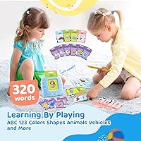 Vista 4 de Tarjetas didácticas bilingües en francés e inglés para niños pequeños/principiantes. Juguete educativo de aprendizaje para aprender francés/inglés